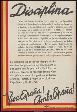 Disciplina : Viva España! Arriba España!
