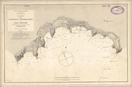 Plano de la ensenada y fondeadero de San Genjo