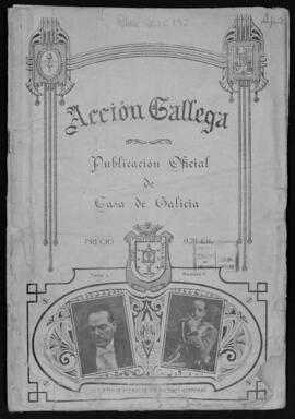 Acción Gallega: Publicación Oficial de Casa de Galicia (o Revista Mensual de Casa de Galicia), nº 1